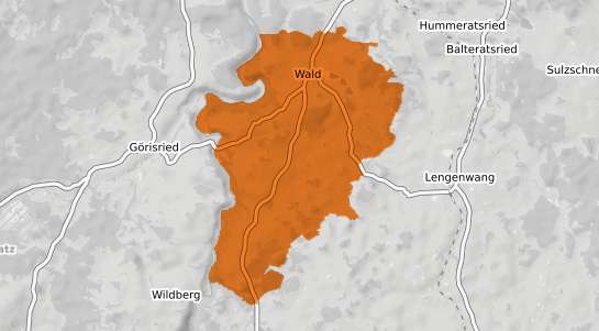 Mietspiegelkarte Wald Oberpfalz