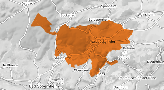Mietspiegelkarte Waldboeckelheim