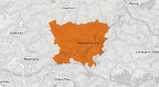Mietspiegelkarte Waldenburg Wuerttemberg