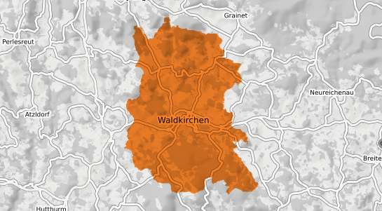 Mietspiegelkarte Waldkirchen Vogtland