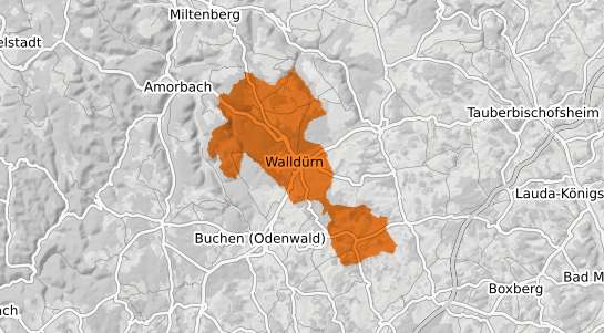 Mietspiegelkarte Walld&uuml;rn