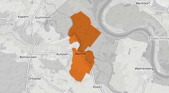 Mietspiegelkarte Wanzer