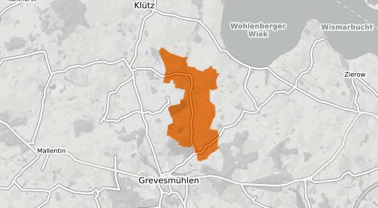 Mietspiegelkarte Warnow b. Grevesmuehlen