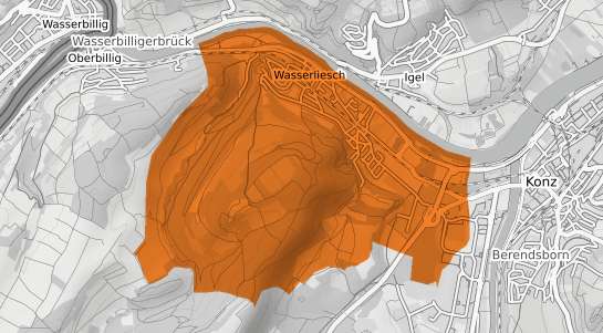 Mietspiegelkarte Wasserliesch