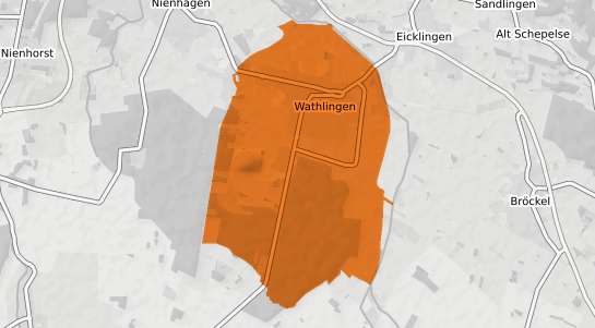 Mietspiegelkarte Wathlingen