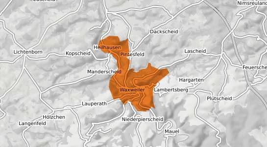Mietspiegelkarte Waxweiler