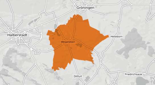 Mietspiegelkarte Wegeleben