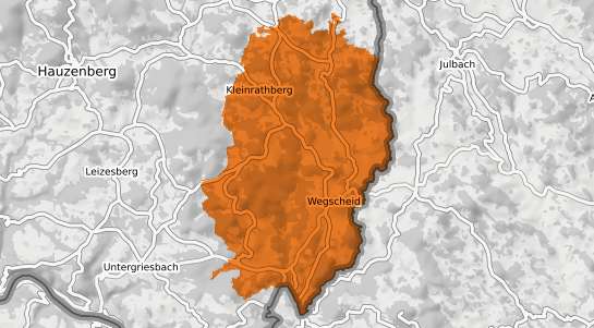 Mietspiegelkarte Wegscheid Niederbayern