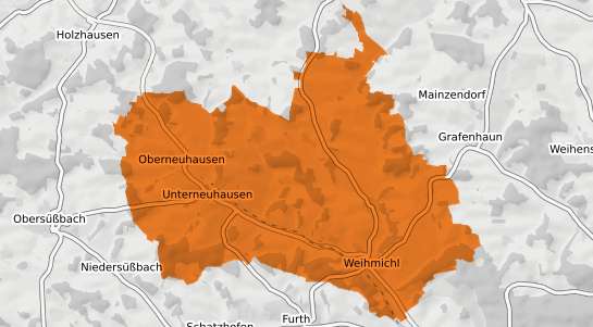 Mietspiegelkarte Weihmichl
