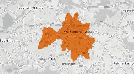 Mietspiegelkarte Wei&szlig;enberg Sachsen