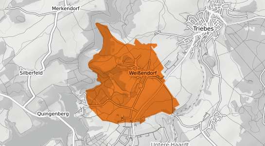 Mietspiegelkarte Weissendorf Thueringen