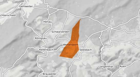 Mietspiegelkarte Weitersborn