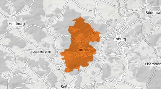 Mietspiegelkarte Weitramsdorf