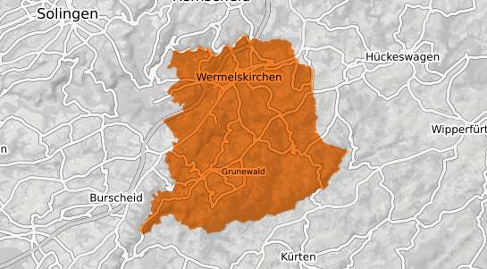 Mietspiegelkarte Wermelskirchen