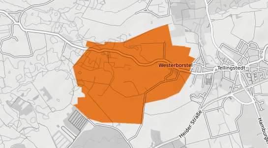 Mietspiegelkarte Westerborstel