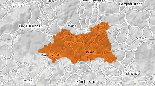 Mietspiegelkarte Wiehl