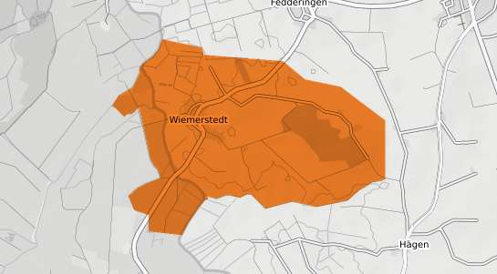 Mietspiegelkarte Wiemerstedt