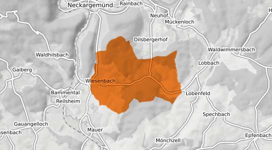 Mietspiegelkarte Wiesenbach Schwaben