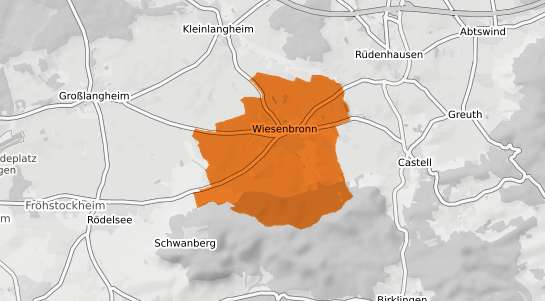 Mietspiegelkarte Wiesenbronn