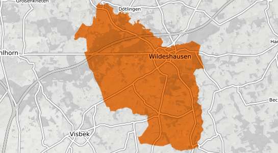 Mietspiegelkarte Wildeshausen