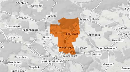 Mietspiegelkarte Wilhelmsdorf b. Poessneck
