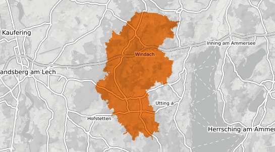 Mietspiegelkarte Windach Kr. Landsberg a. Lech