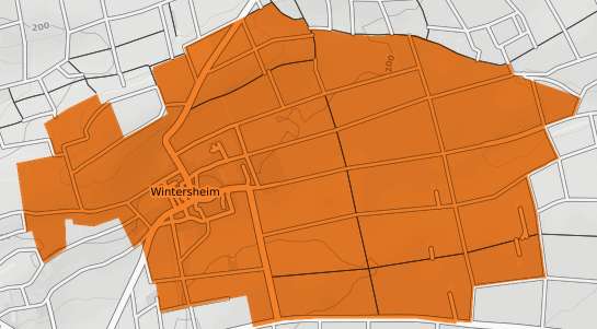 Mietspiegelkarte Wintersheim