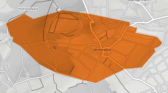 Mietspiegelkarte Winterwerb