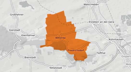 Mietspiegelkarte Witterda