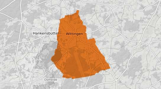 Mietspiegelkarte Wittingen Niedersachsen