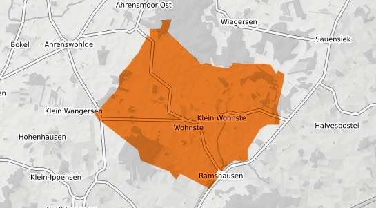 Mietspiegelkarte Wohnste