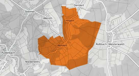 Mietspiegelkarte Woldert