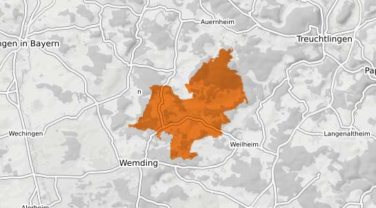 Mietspiegelkarte Wolferstadt