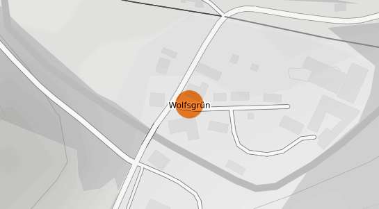 Mietspiegelkarte Wolfsgruen b. Freiberg, Sachsen