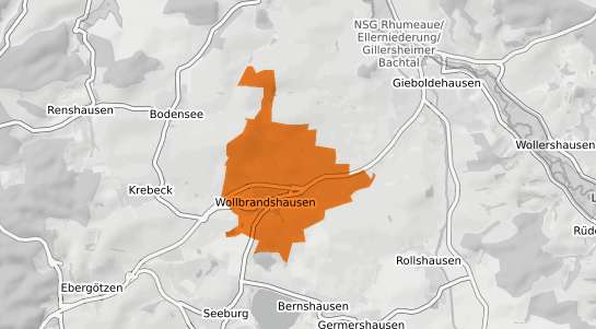 Mietspiegelkarte Wollbrandshausen