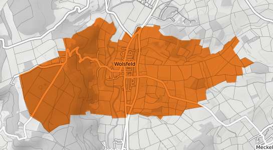 Mietspiegelkarte Wolsfeld