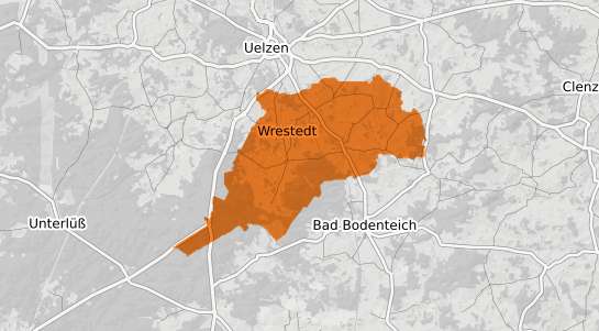 Mietspiegelkarte Wrestedt