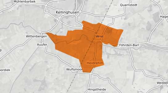 Mietspiegelkarte Wrist