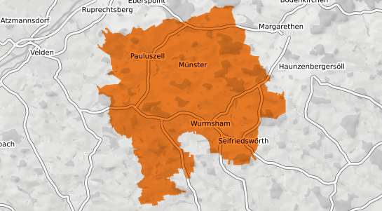 Mietspiegelkarte Wurmsham