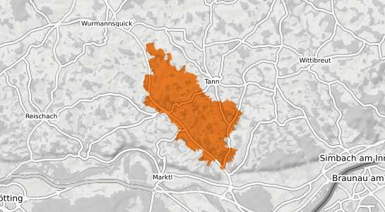 Mietspiegelkarte Zeilarn