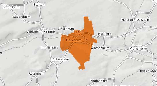 Mietspiegelkarte Zellertal Pfalz