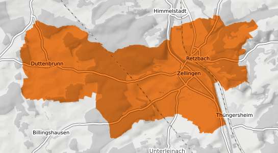 Mietspiegelkarte Zellingen