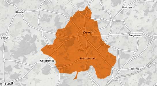 Mietspiegelkarte Zeven