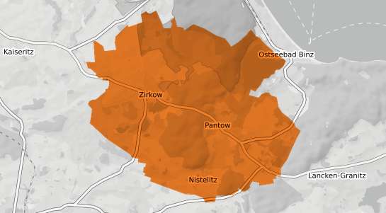 Mietspiegelkarte Zirkow