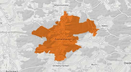 Mietspiegelkarte Zusmarshausen