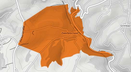 Mietspiegelkarte Zweifelscheid