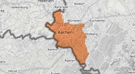Mietspiegelkarte Aachen Aachen