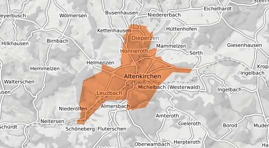 Mietspiegelkarte Altenkirchen Ruegen Altenkirchen