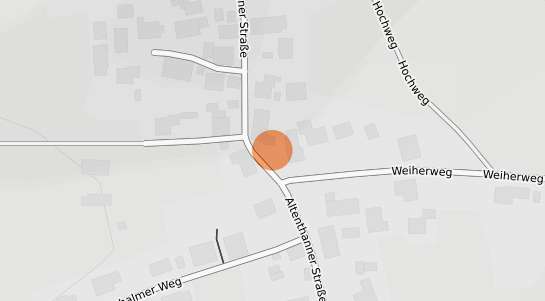 Mietspiegelkarte Altenthann Pfaffenfang