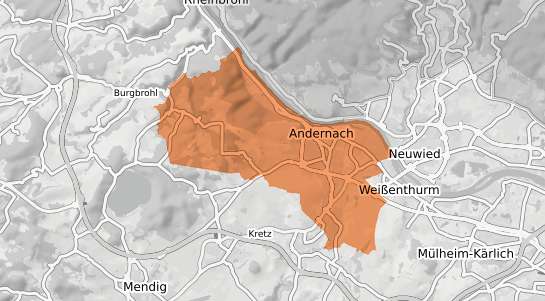 Mietspiegelkarte Andernach Andernach
